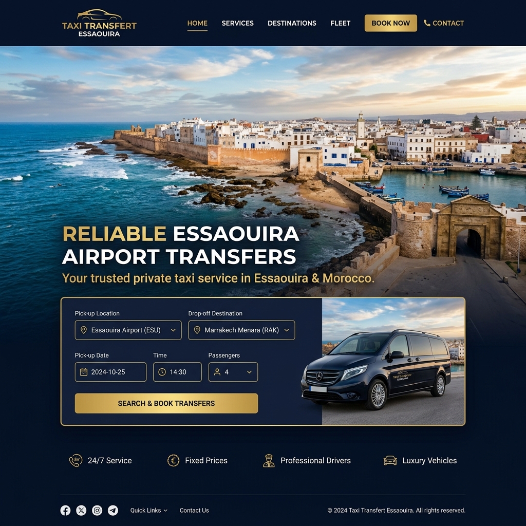 Taxi Transfert Essaouira